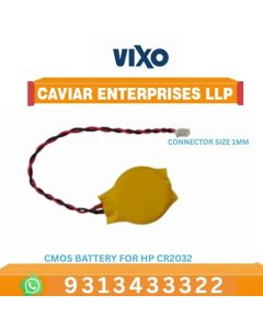 VIXO CMOS BATTERY FOR HP 840 G3 CR2032 (CONNECTOR SIZE 1mm)