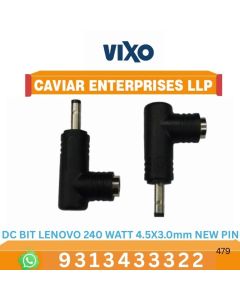 VIXO DC BIT LENOVO 240 WATT 4.5*3.0mm (NEW PIN) WITH ID SENSOR