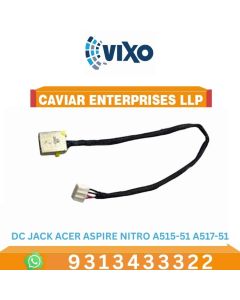 VIXO DC JACK ACER ASPIRE NITRO A515-51 A517-51 WITH WIRE