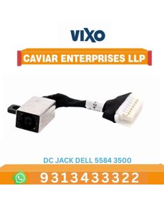 VIXO DC JACK DELL 5584 3500 3400 3500  3400 15-5583 15-5584 15-7580 P85F P86F 450.0FV06.0011  450.0FV06.0031