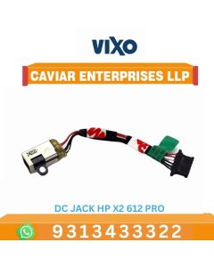 VIXO DC JACK HP X2 612 HP Pro X2 612 G1 753974-FD1 753974-SD1 766608-001 WITH WIRE