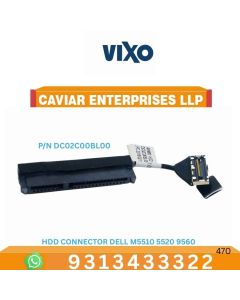 VIXO HDD CONNECTOR DELL M5510 5520 9560 P/N DC02C00BL00
