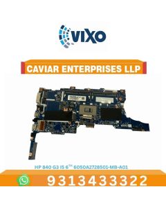 VIXO HP 840 G3 I5 6TH 6050A2728501-MB-A01 826800-001 LAPTOP MOTHERBOARD