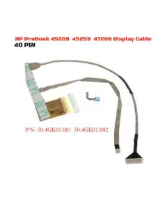 HP ProBook 4520S  4525S  4720S  4710S  4720S Laptop lcd led Display Cable P/N- 50.4GK01.001  50.4GK01.002
