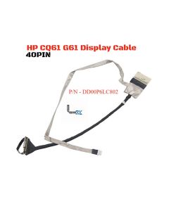 HP CQ61 G61 Laptop LED Display Cable P/N - DD00P6LC802