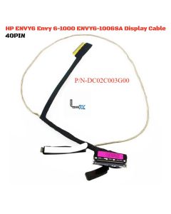 HP Envy6 Envy6-1000 ENVY6-1006SA Envy6-1006ea Laptop LED LCD Display Cable 40pin P/N-DC02C003G00