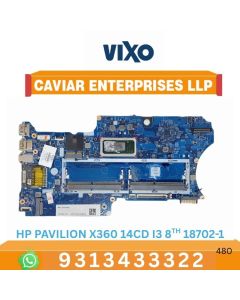 VIXO HP PAVILION X360 14CD I3 8TH 18702-1 LAPTOP MOTHERBOARD