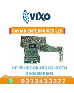 VIXO HP PROBOOK 450 G3 I5 6TH DA0X63MB6H1 LAPTOP MOTHERBOARD