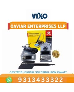 VIXO OSS T12-D+ Digital Professional Iron Soldering Station 75watt
