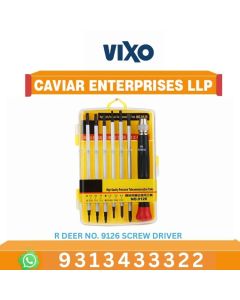 VIXO R'DEER No.9126 Precision Tool Screwdriver Set with 6 bits