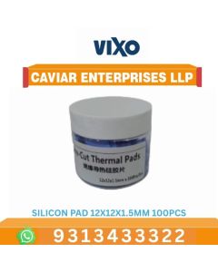 VIXO SILICON PAD 12X12X1.5mm 100Pcs