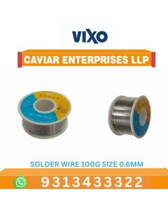 VIXO Solder Wire 100g with 0.6mm Soldering for Laptop Repairing and other Electronics repairing BEST QUALITY